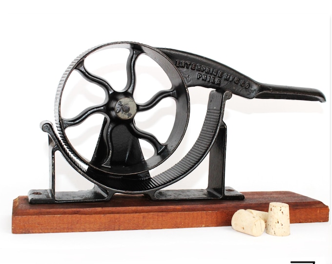 Antique Apothecary, Enterprise Cork Roller Press No.2