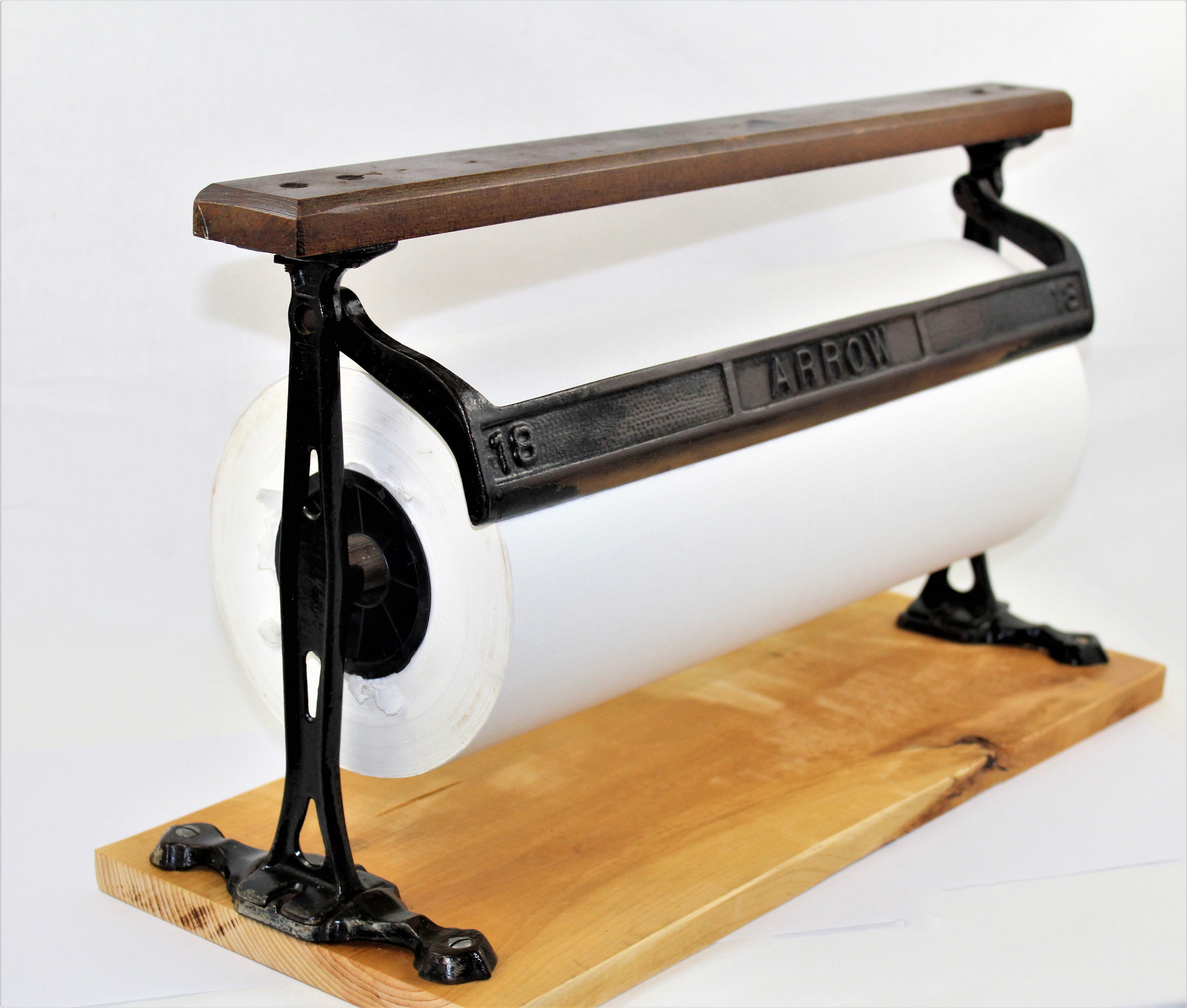 Butcher Paper Dispenser With Butcher Paper - Roller Auctions