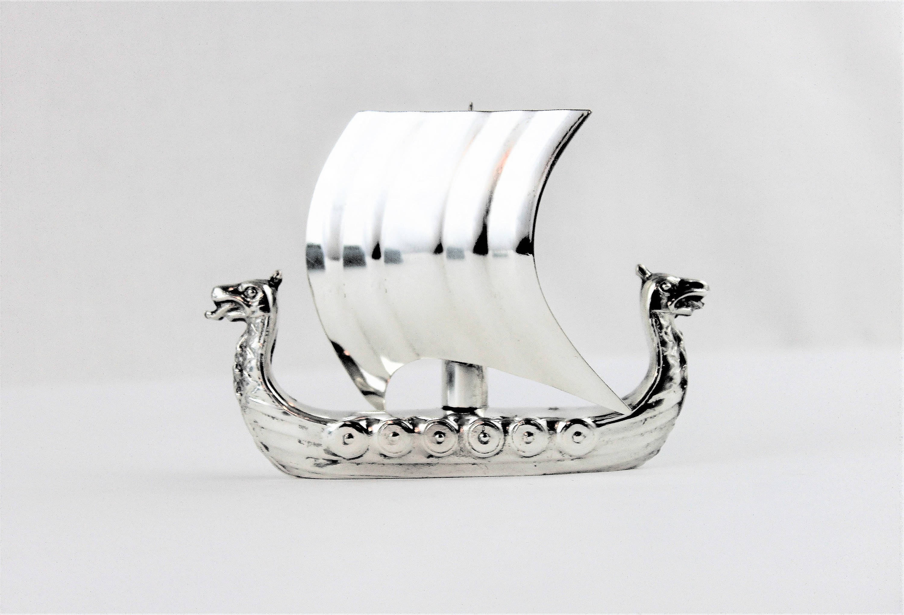 Vintage Viking Two Headed Serpent Sailing Ship Corkscrew, OSP 40