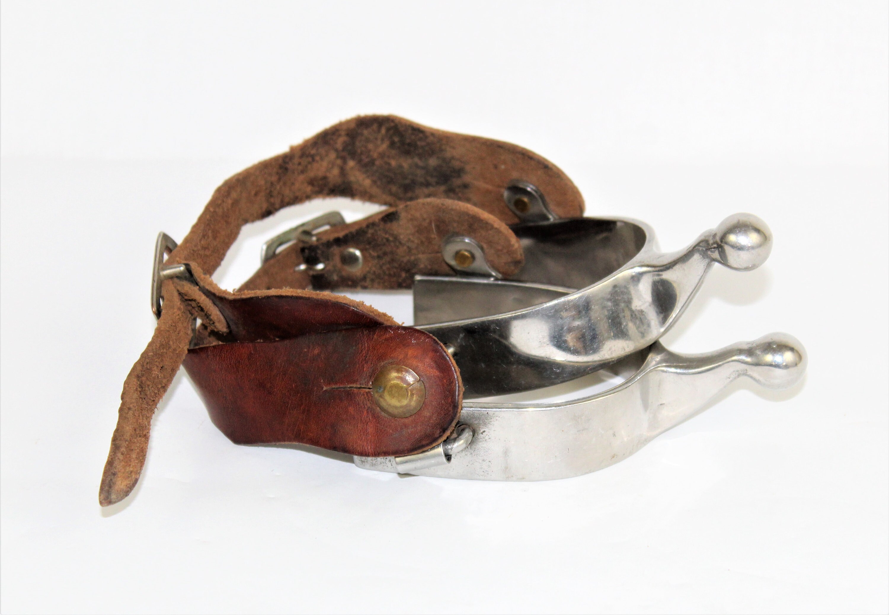 Vintage Pair of Western Riding Spurs, Cowboy Spurs
