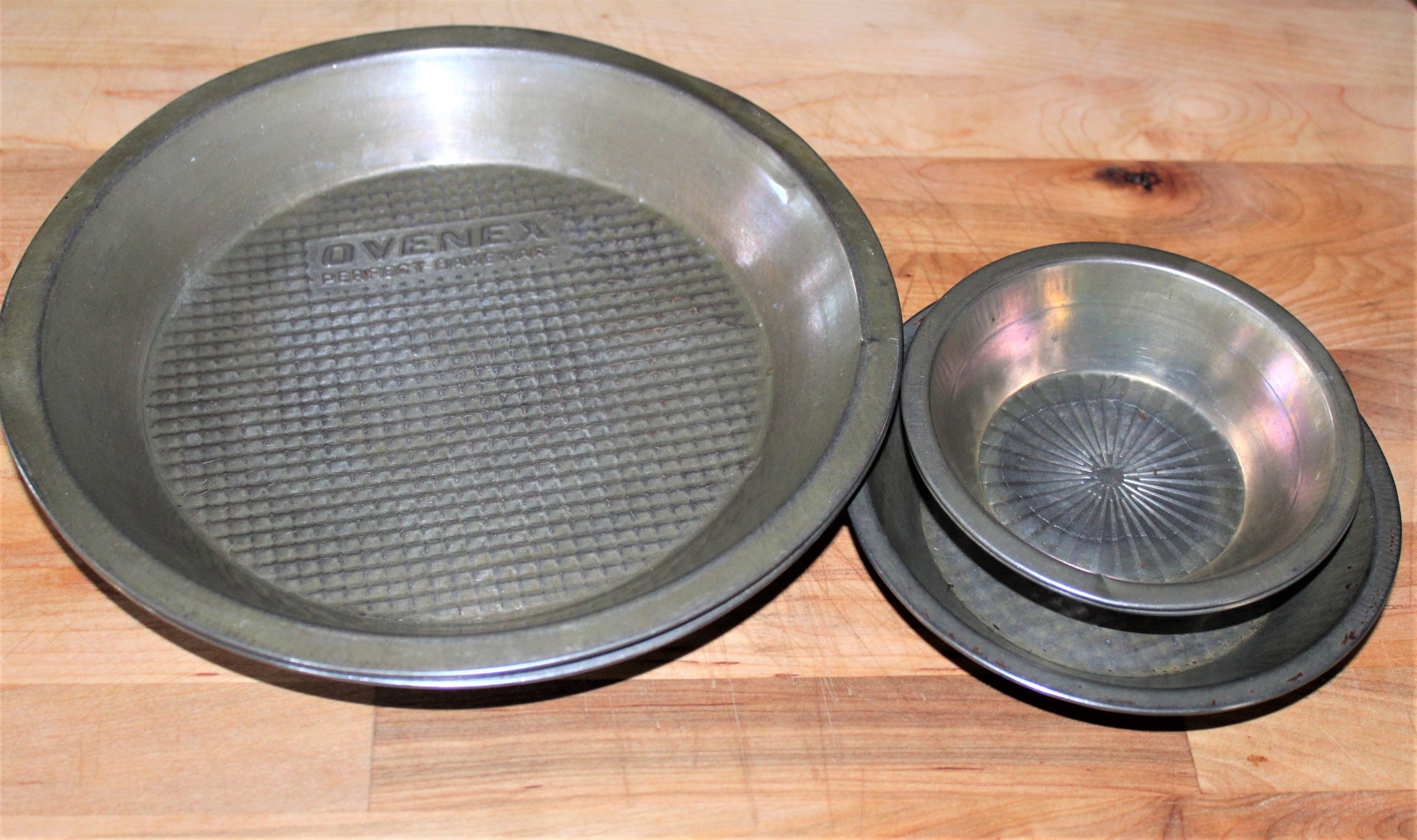 Vintage Ovenex Pie Tins Pie Pan Baking Pans