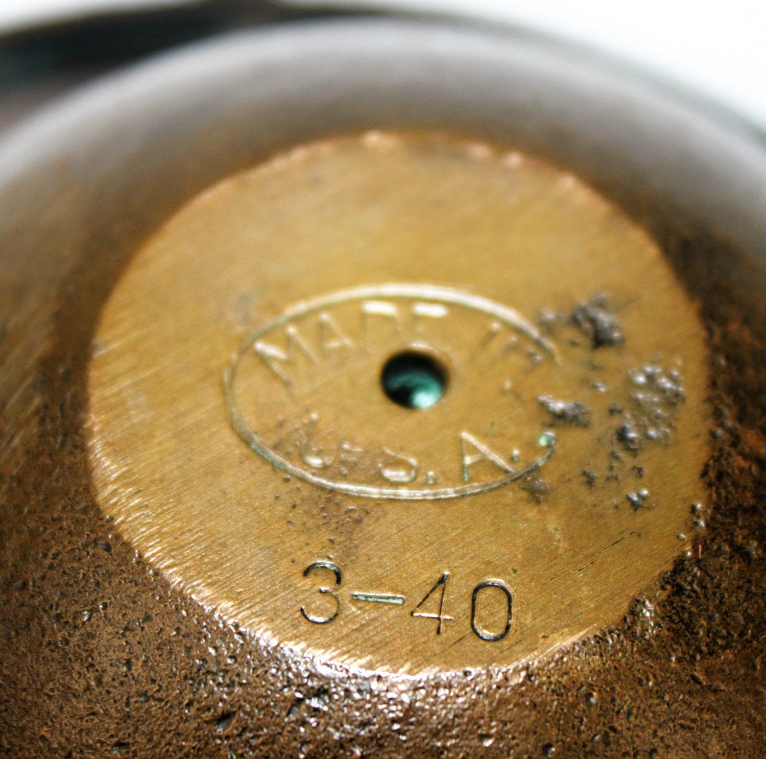 Vintage 1940 Wilcox & Crittenden Ships Compass, WWII Brass Compass
