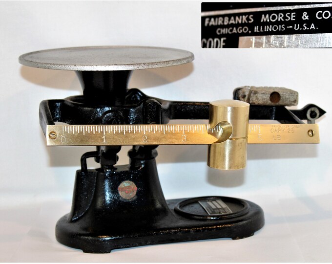 Cast Iron Fairbanks Morse Balance Scale