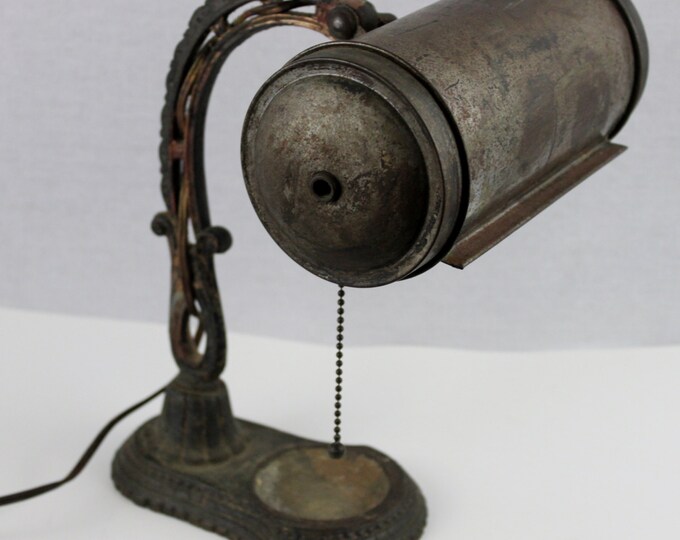 Vintage 1920s Victorian Desk Lamp Etsy