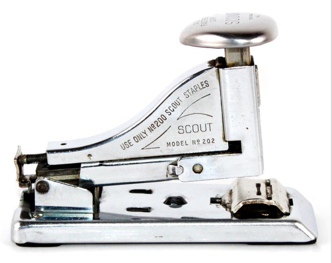 The 1938 Ace Scout Office Stapler No.202