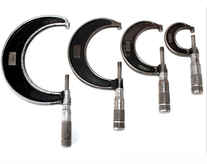 Lufkin 1900 Series Micrometer Set 0-inches to 4-inches