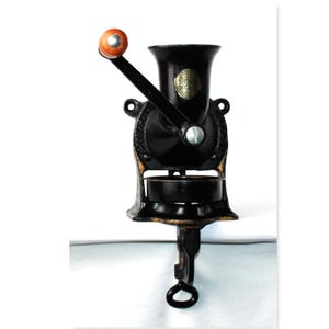 Vintage Spong Hand Crank Coffee Mill, Coffee Grinder