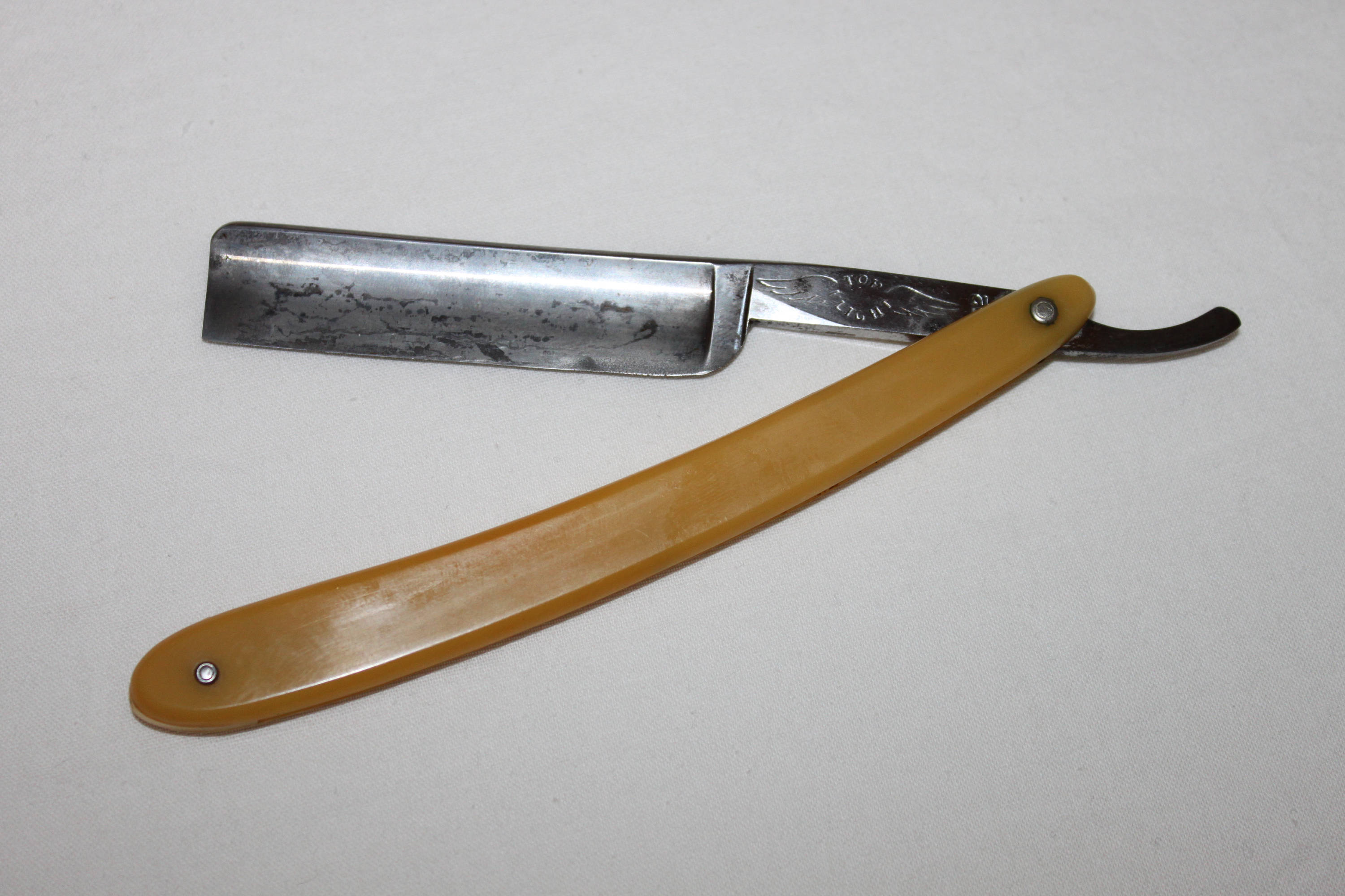 Vintage Barber / 1940 Burrell Cutlery Co / Top Flight No. 2 / Straight ...