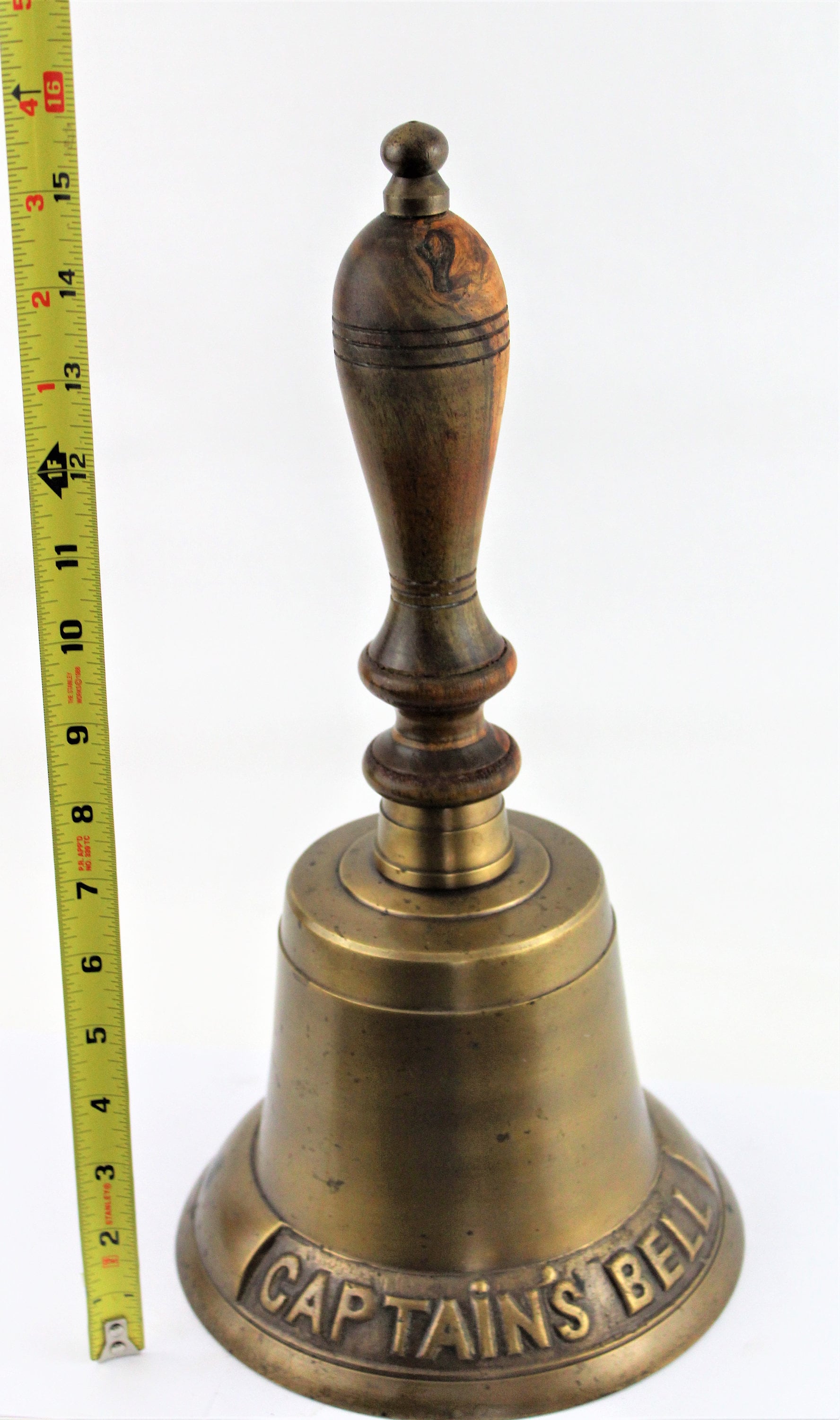 Vintage Brass Bell, Nautical Decor, Captains Bell, Beach House Decor