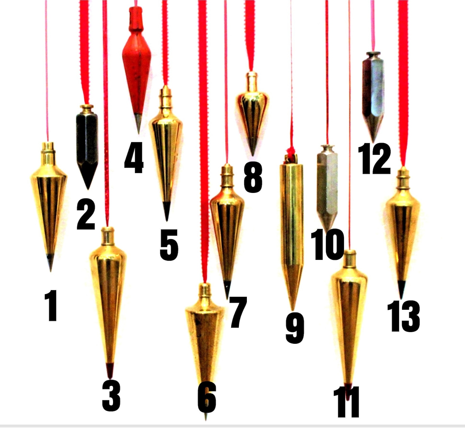 Antique & Vintage Plumb Bob Collection Plumb Bobs Etsy