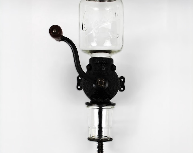 Antique 1920s Arcade Crystal #3 Coffee Grinder
