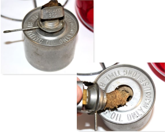 1940s Adlake Kero Railroad Lantern: GM&O Red Globe Memorabilia - Etsy