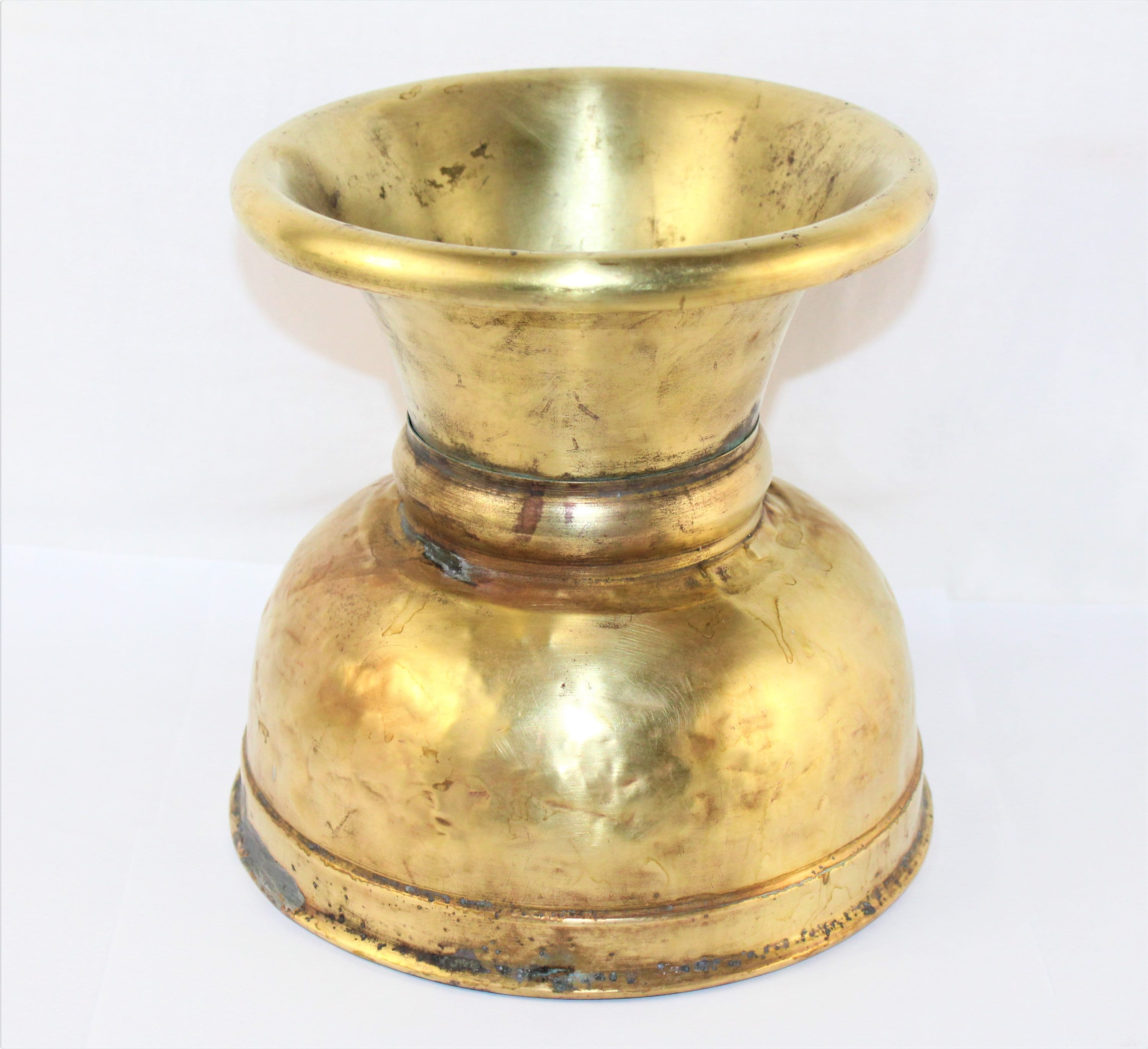 Antique Brass Cuspidor / Spittoon