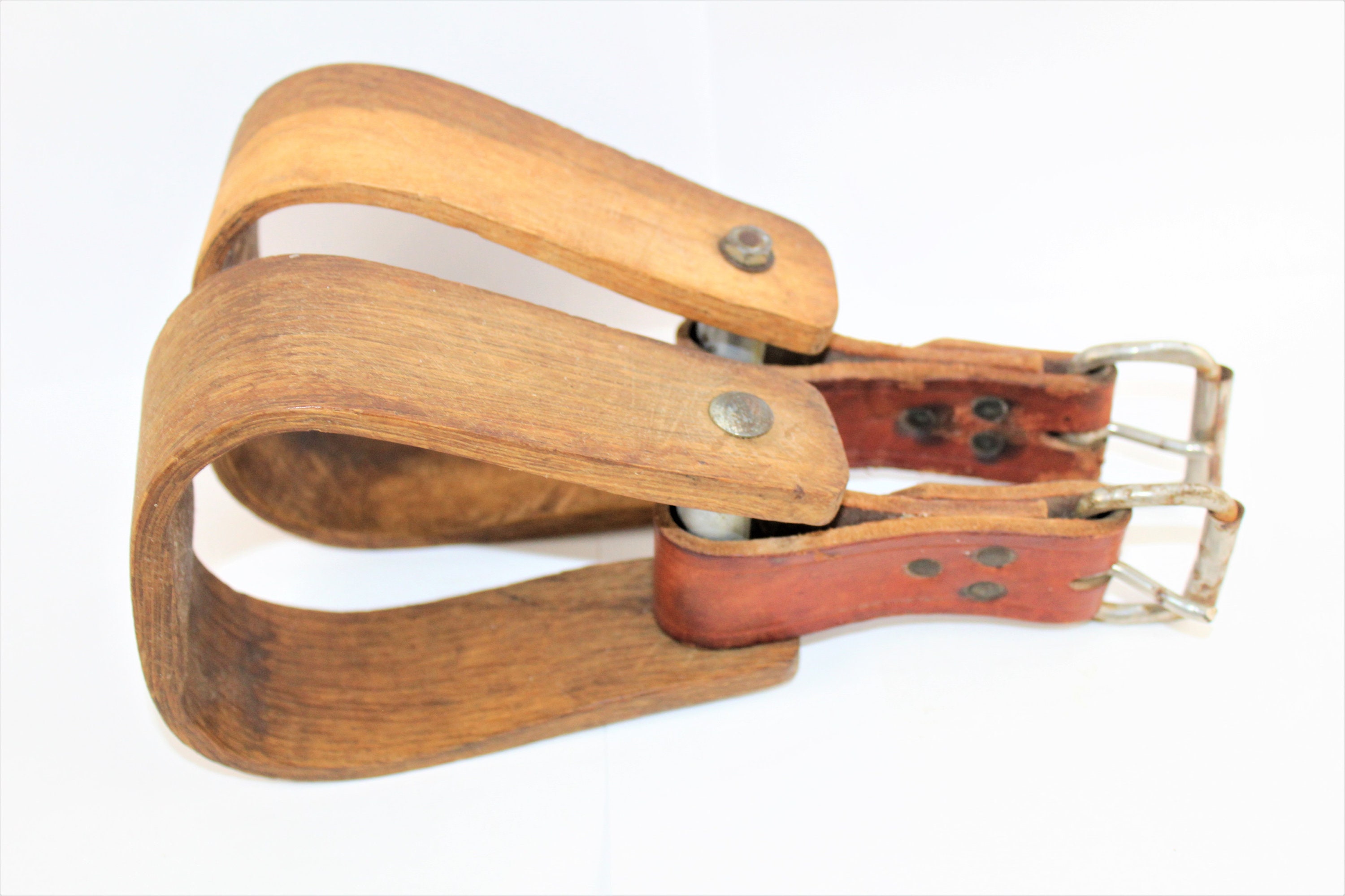 Western Wood Stirrups, Western Memorabilia, Western Decor