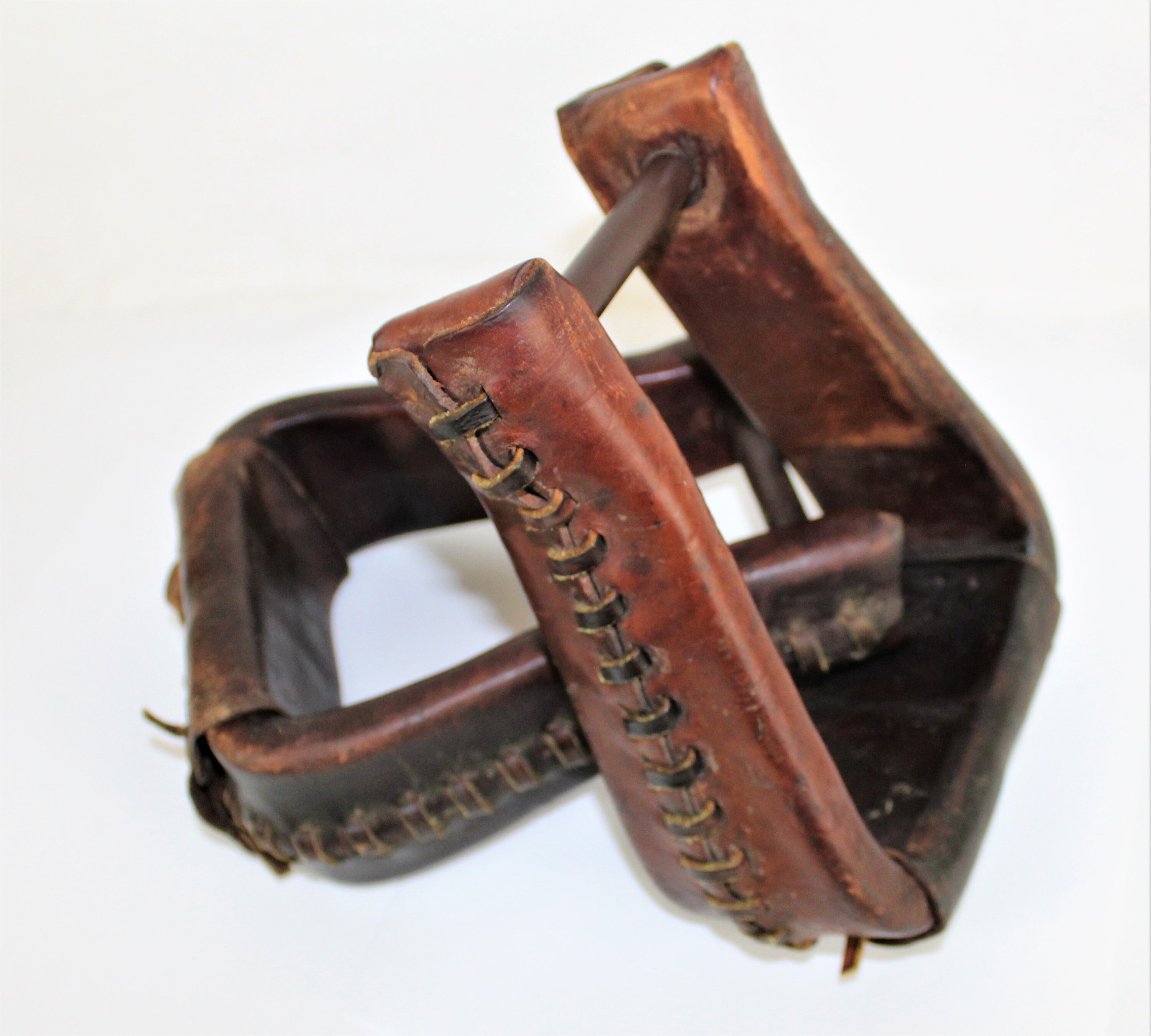 thumbnail image 2 of Pair Of Western Bell Stirrups - Wood With Stainless Steel Cover, Great For Trail Riding & Roping 2 of 11
