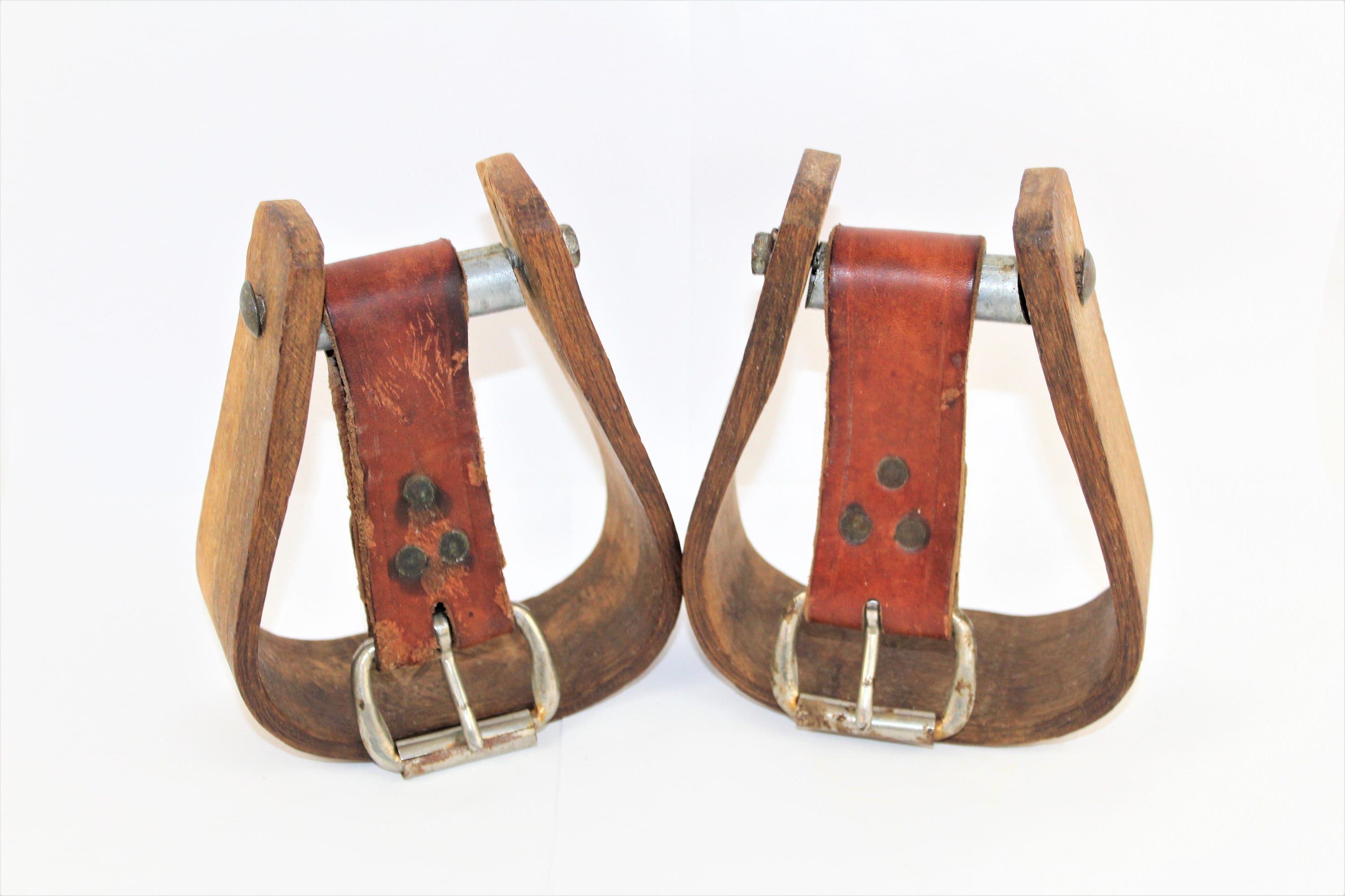 Western Wood Stirrups, Western Memorabilia, Western Decor