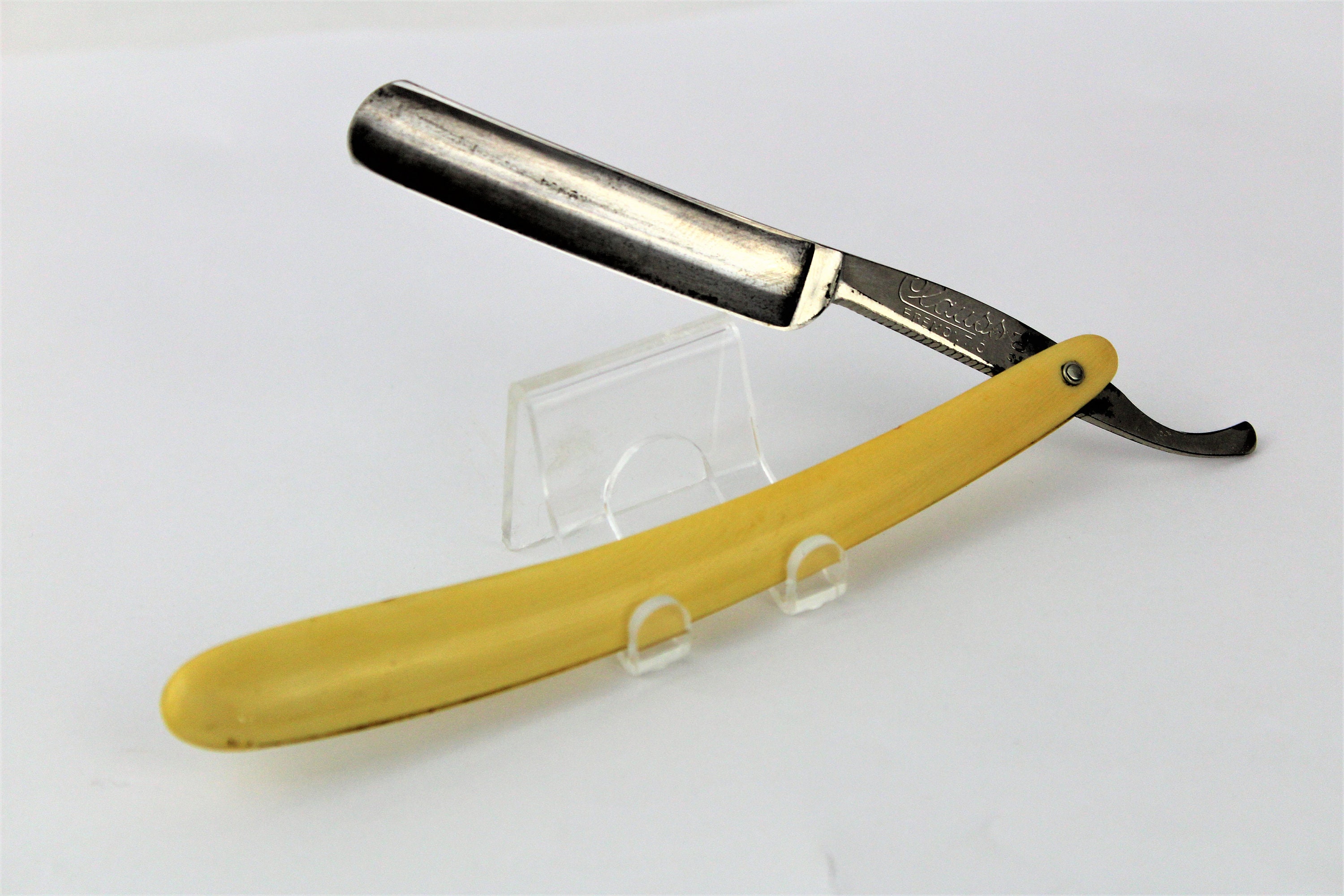 Antique Straight Razor, Clauss Cutlery Company, Straight Razor, 201