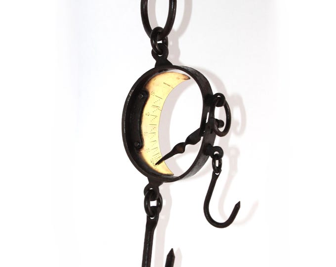 Antique Mancur Spring Balance Scale 300 lbs