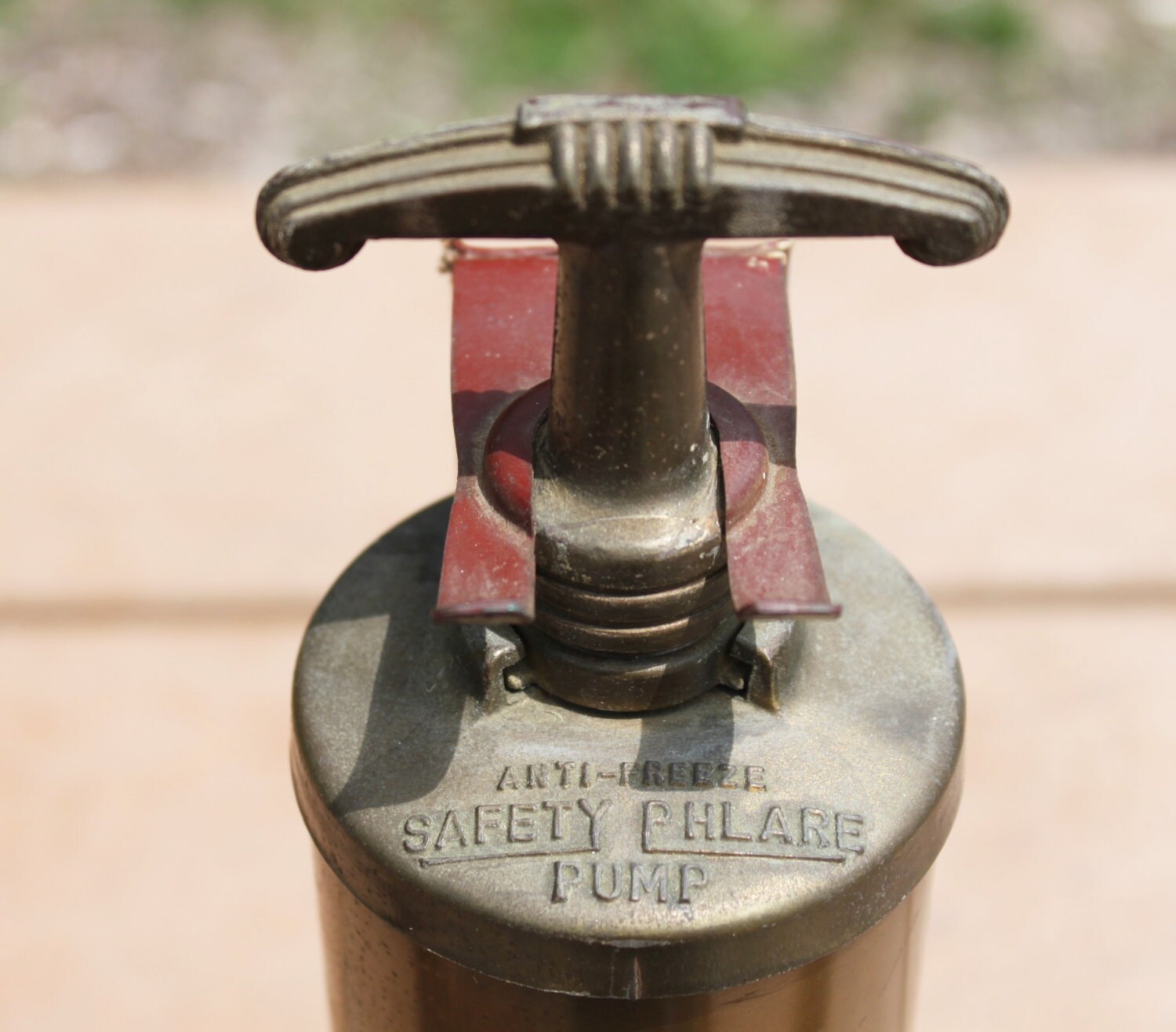 antique stop fire commander extinguisher antique stop fire commander extinguisher