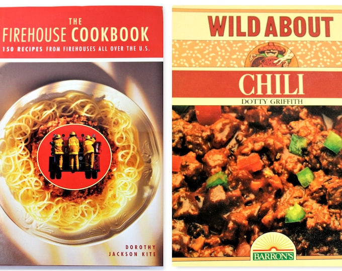 Wild About Chili Cookbook and The Firehouse Cookbook