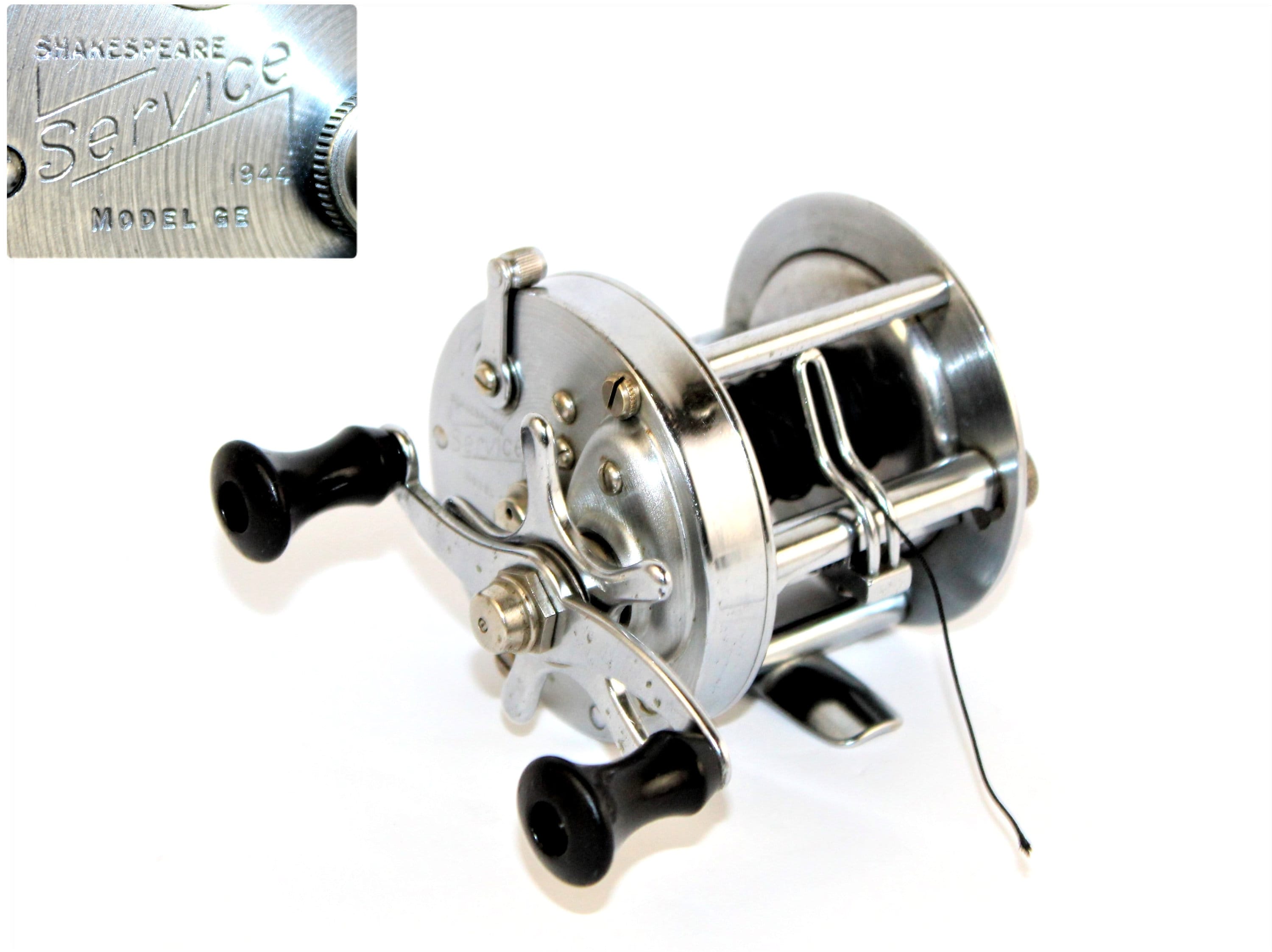 Vintage Shakespeare Superior Kalamazoo Fishing Reel 1962