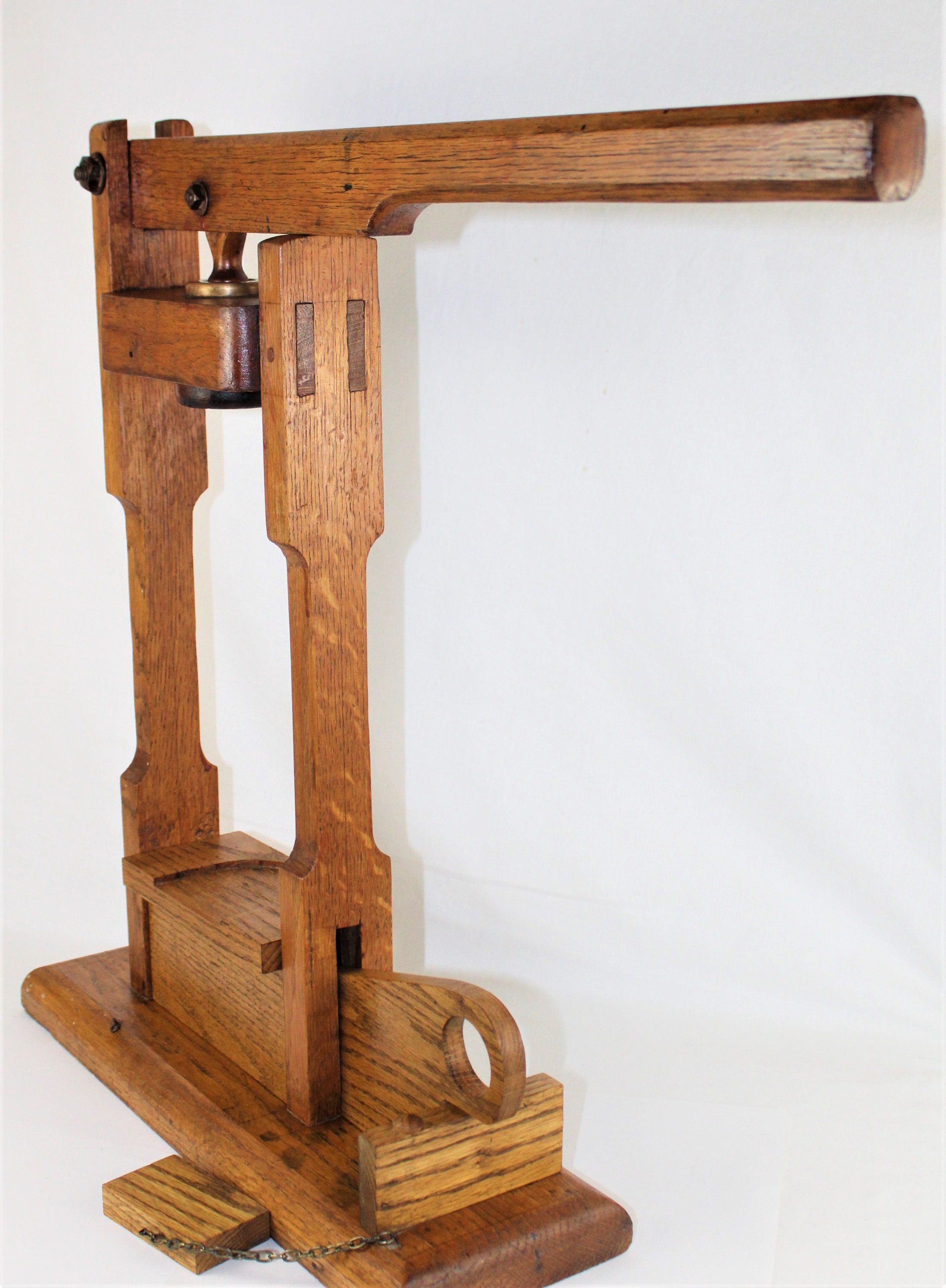 Antique Wine Bottle Corker Cork Inserter Wine Making Tools Etsy