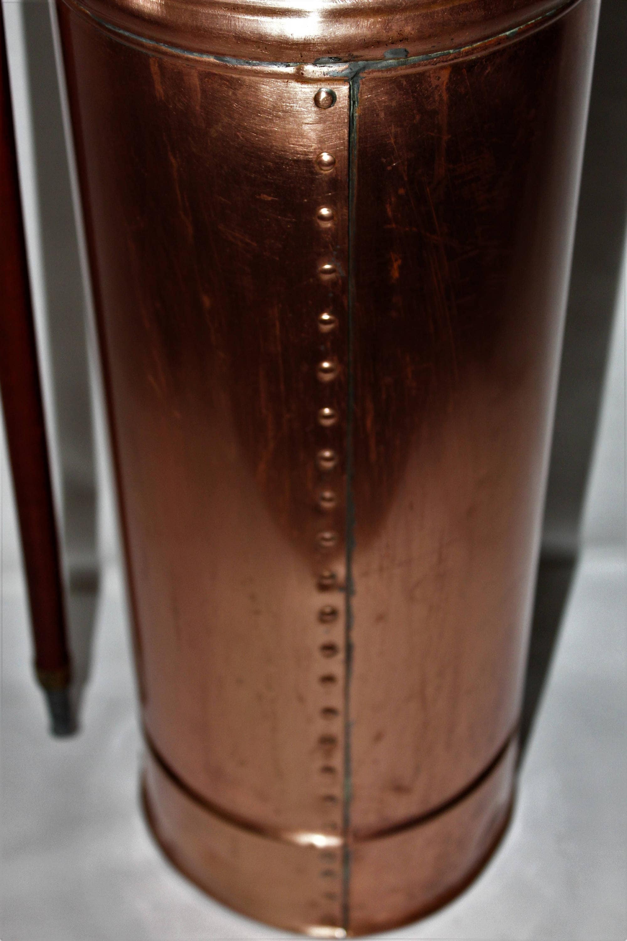 Antique Copper and Brass Belmont Fire Extinguisher ...
