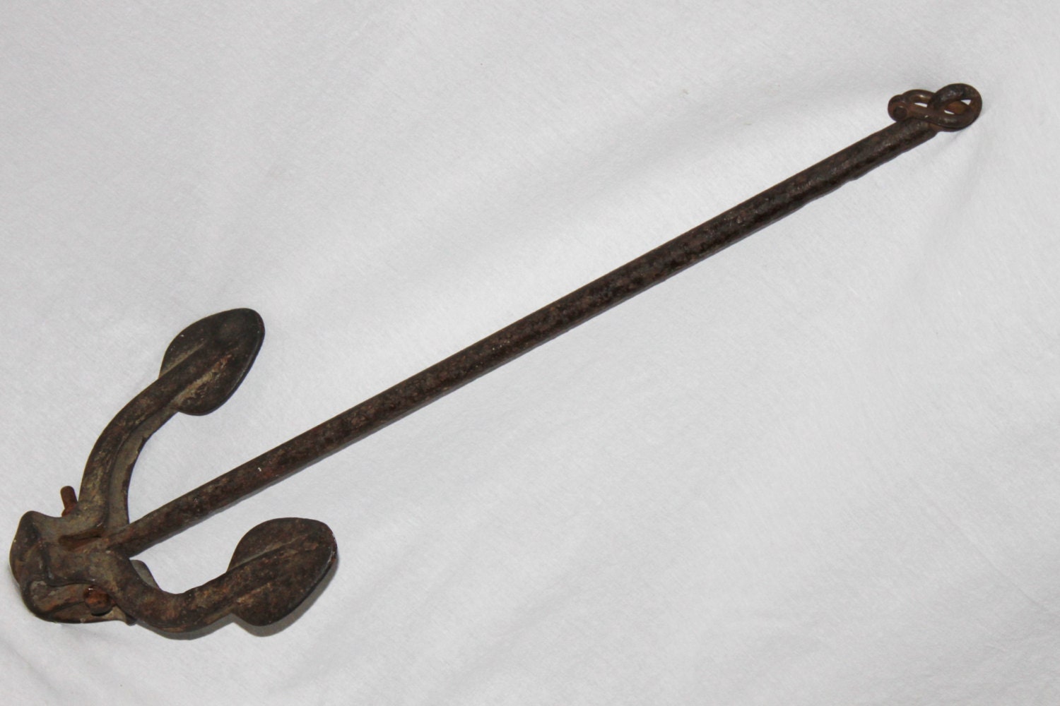 Antique Iron Boat Anchor