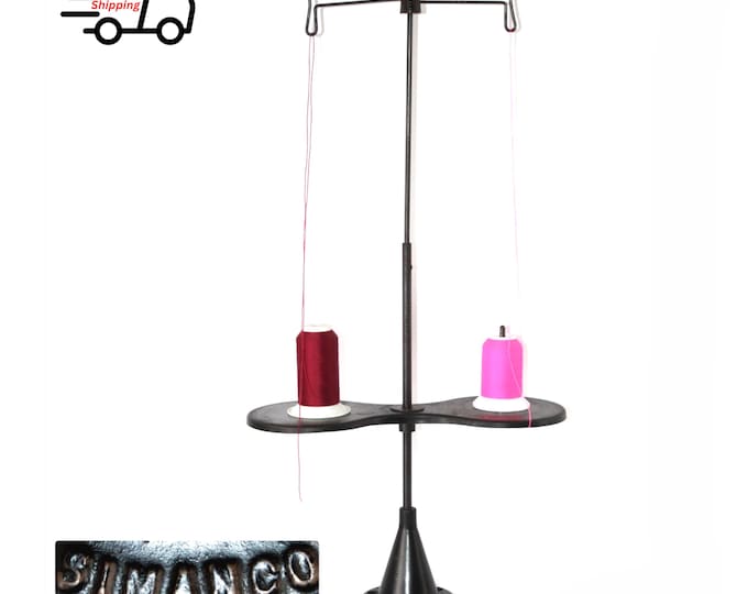 1940s Singer Antique Twin Thread Spool Holder Vintage Simanco Sewing Machine Accessory