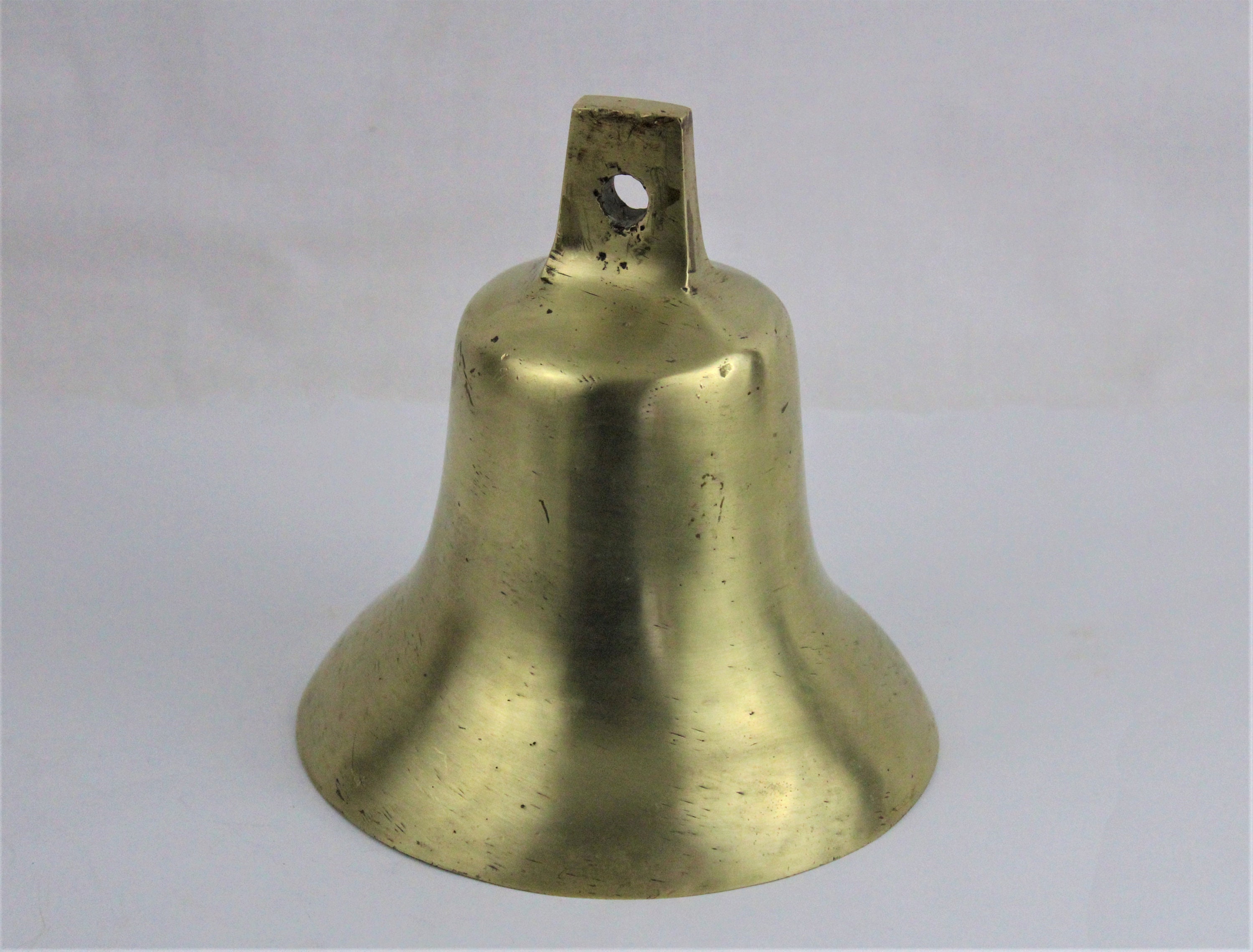 Vintage Brass Nautical Ships Bell, Load Sounding