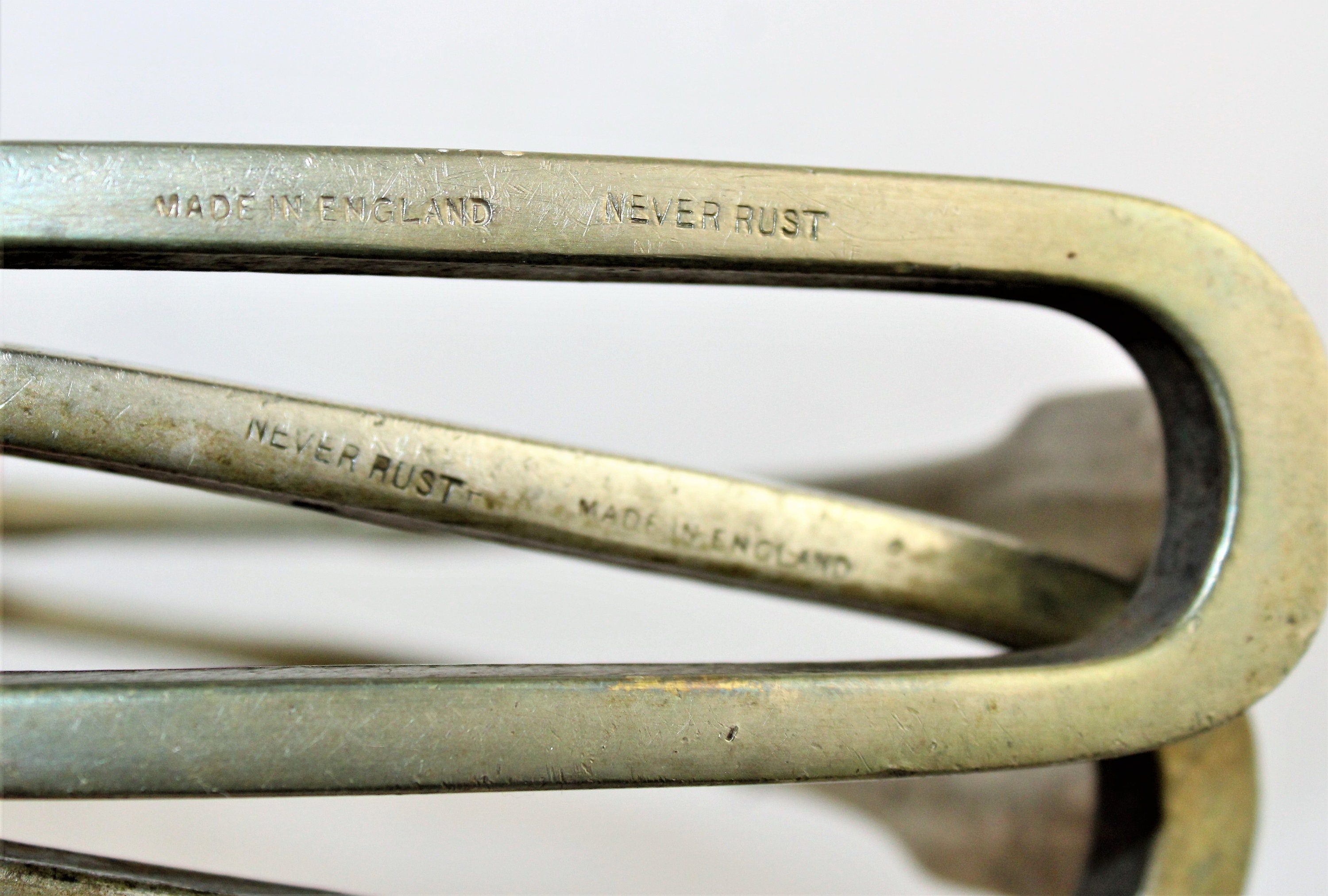 Never Rust, NickelPlated Brass Stirrups, English Riding Stirrups