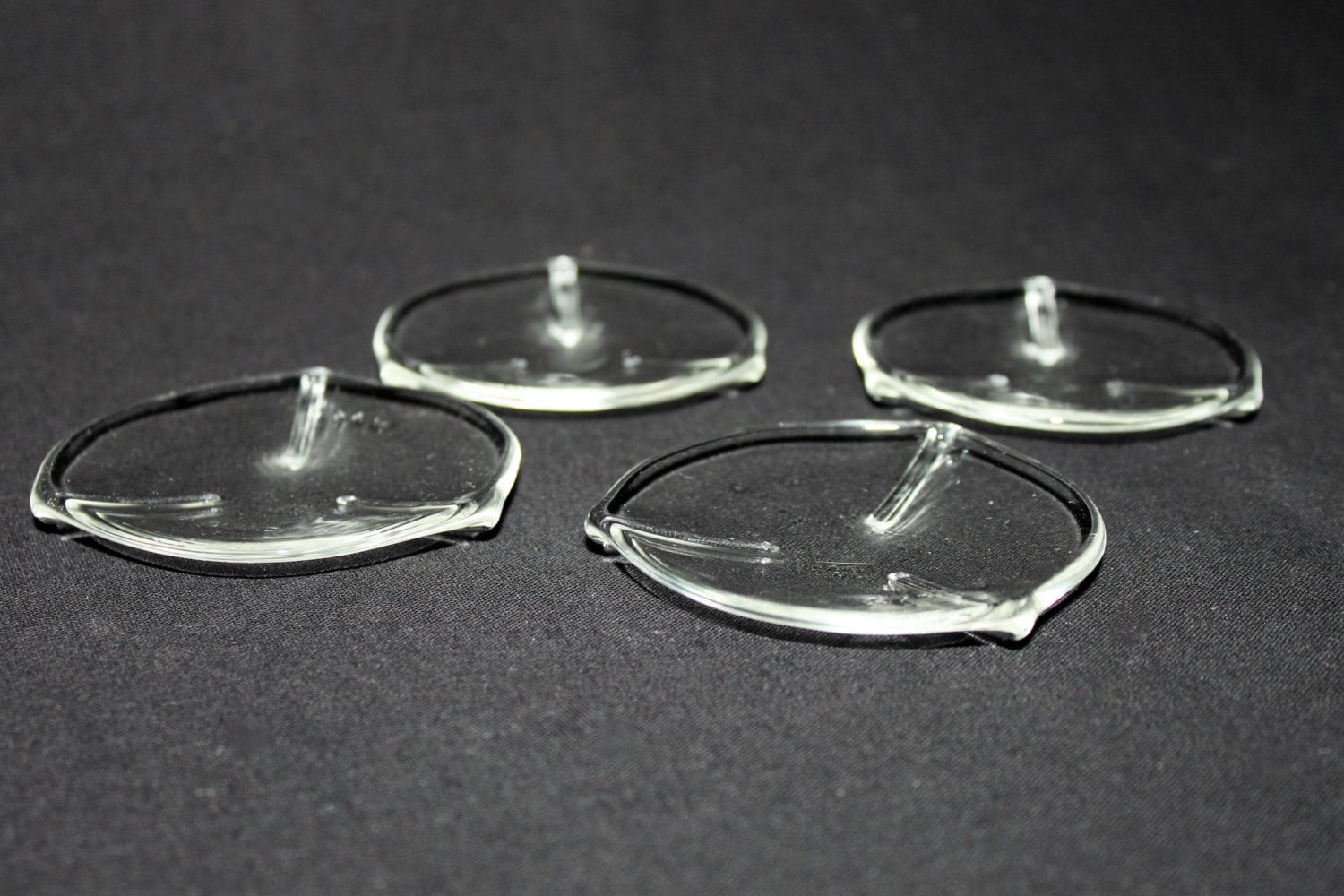 Laboratory Glassware, Pyrex Ribbed Watch Glass Made in England