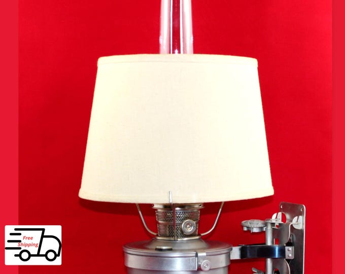 Vintage Aladdin Caboose Kerosene Lamp - Antique Railroad Lantern for Train Enthusiasts and Collectors