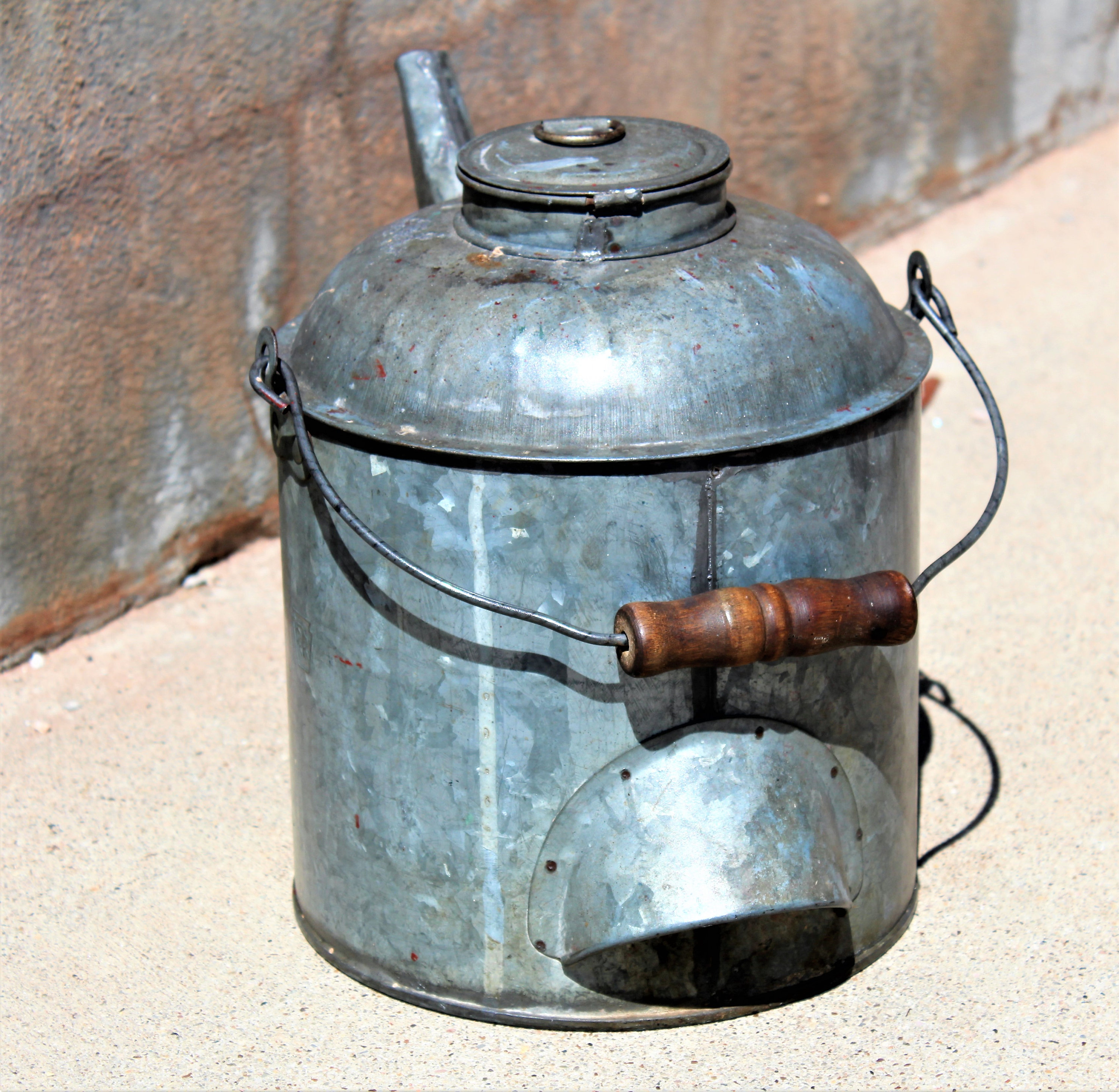 Railroad Memorabilia / Vintage Pennsylvania Railroad / Watering Can