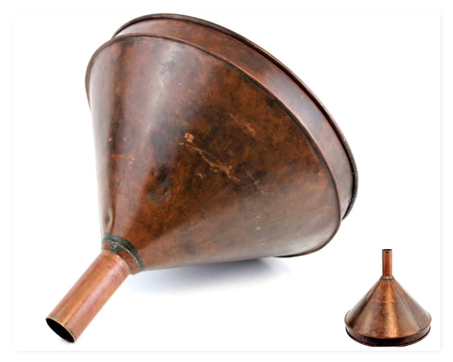 Extra Large Vintage Copper Funnel (SAL) Extra Large Vintage Copper Funnel (SAL)