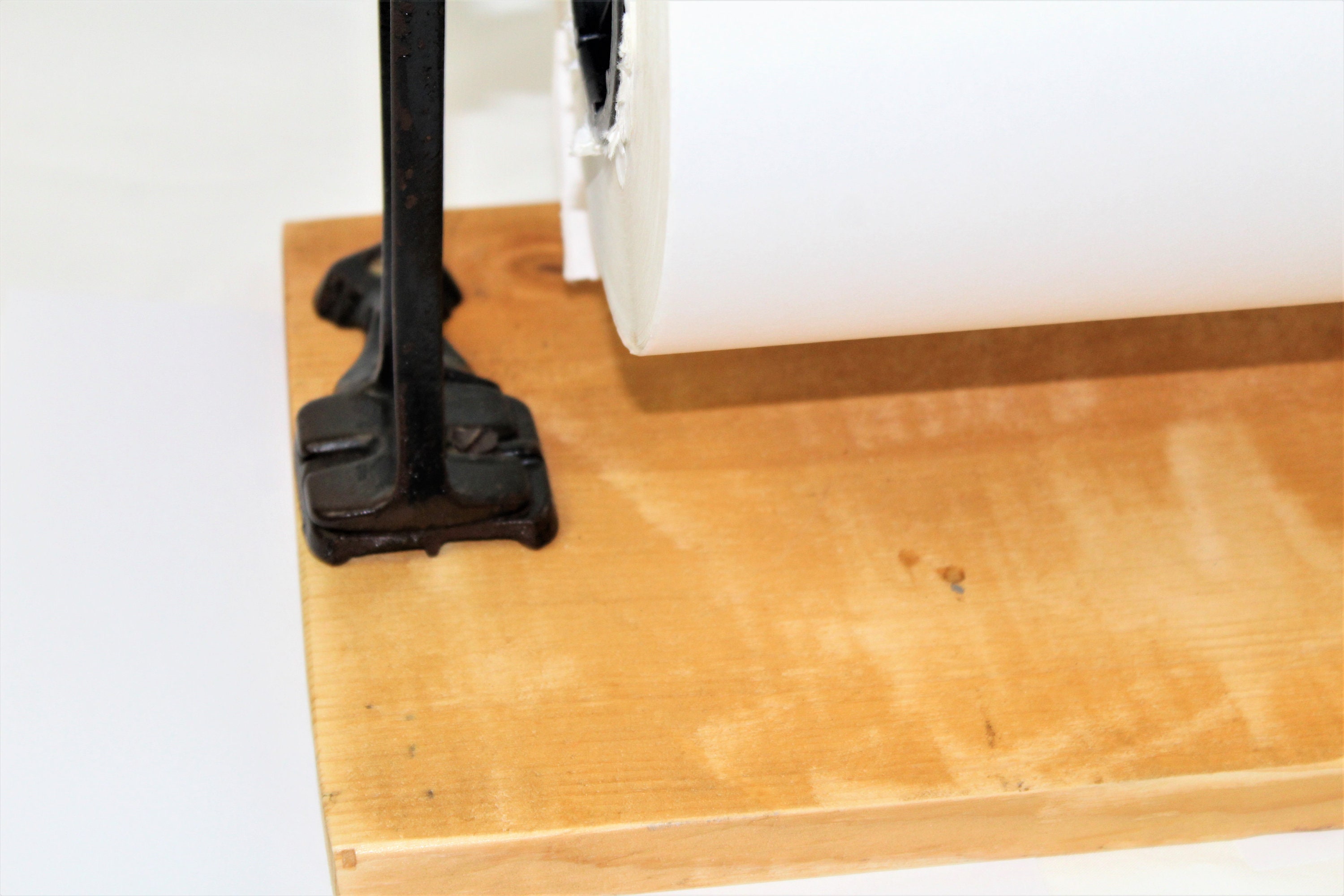 Butcher Paper 4-Roll Holder/Cutter Floor Rack