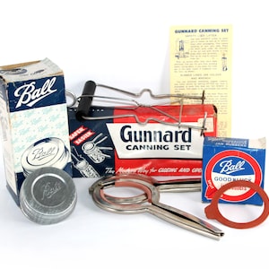 Vintage Canning Jar Necessities