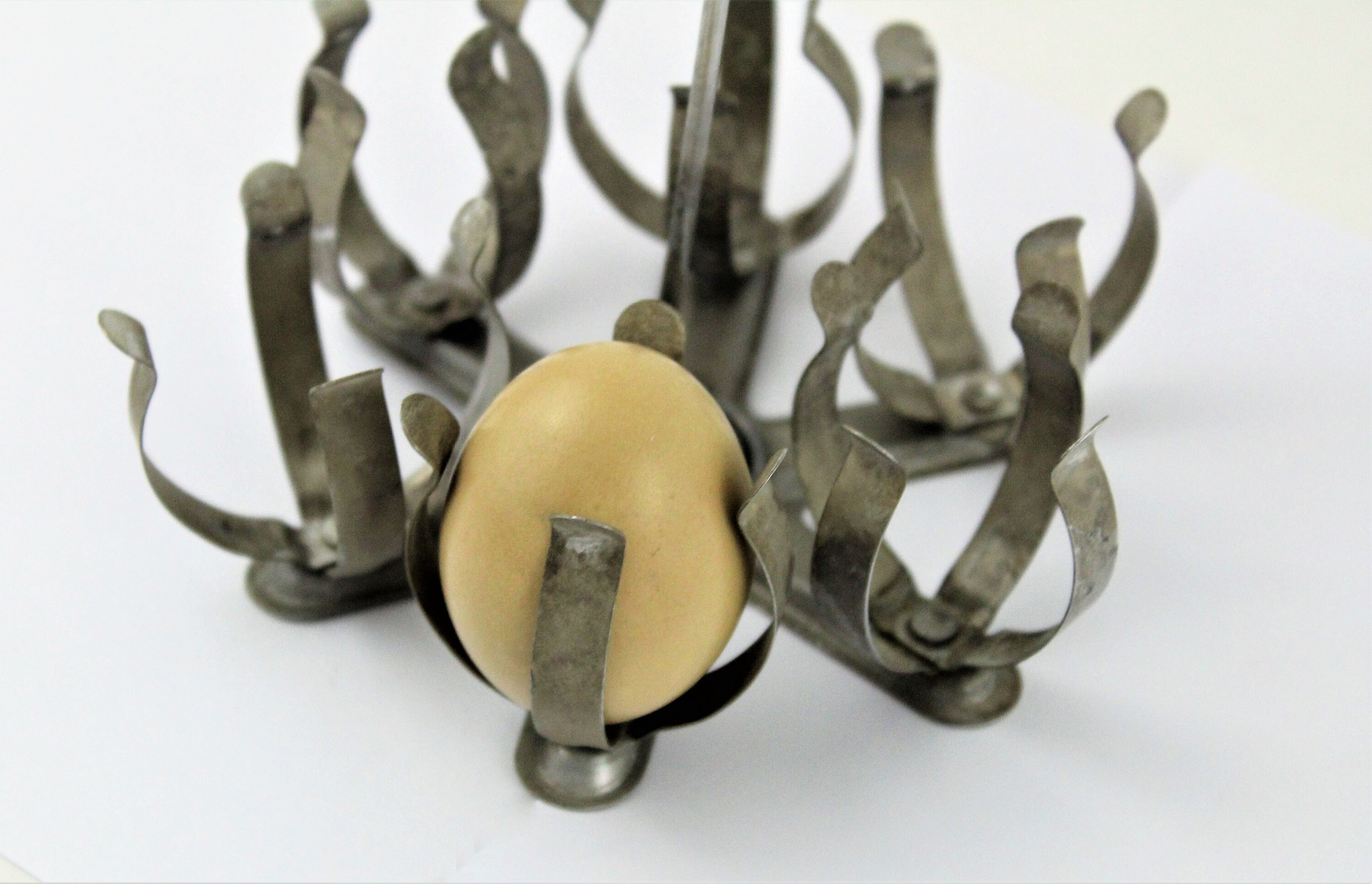 Vintage Holder for Boiling Eggs, Egg Boiling Rack