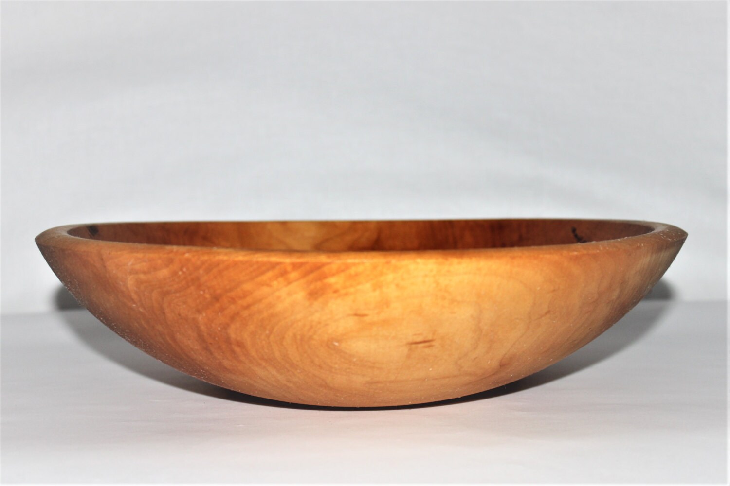 Vintage Wood Dough Bowl Solid Maple