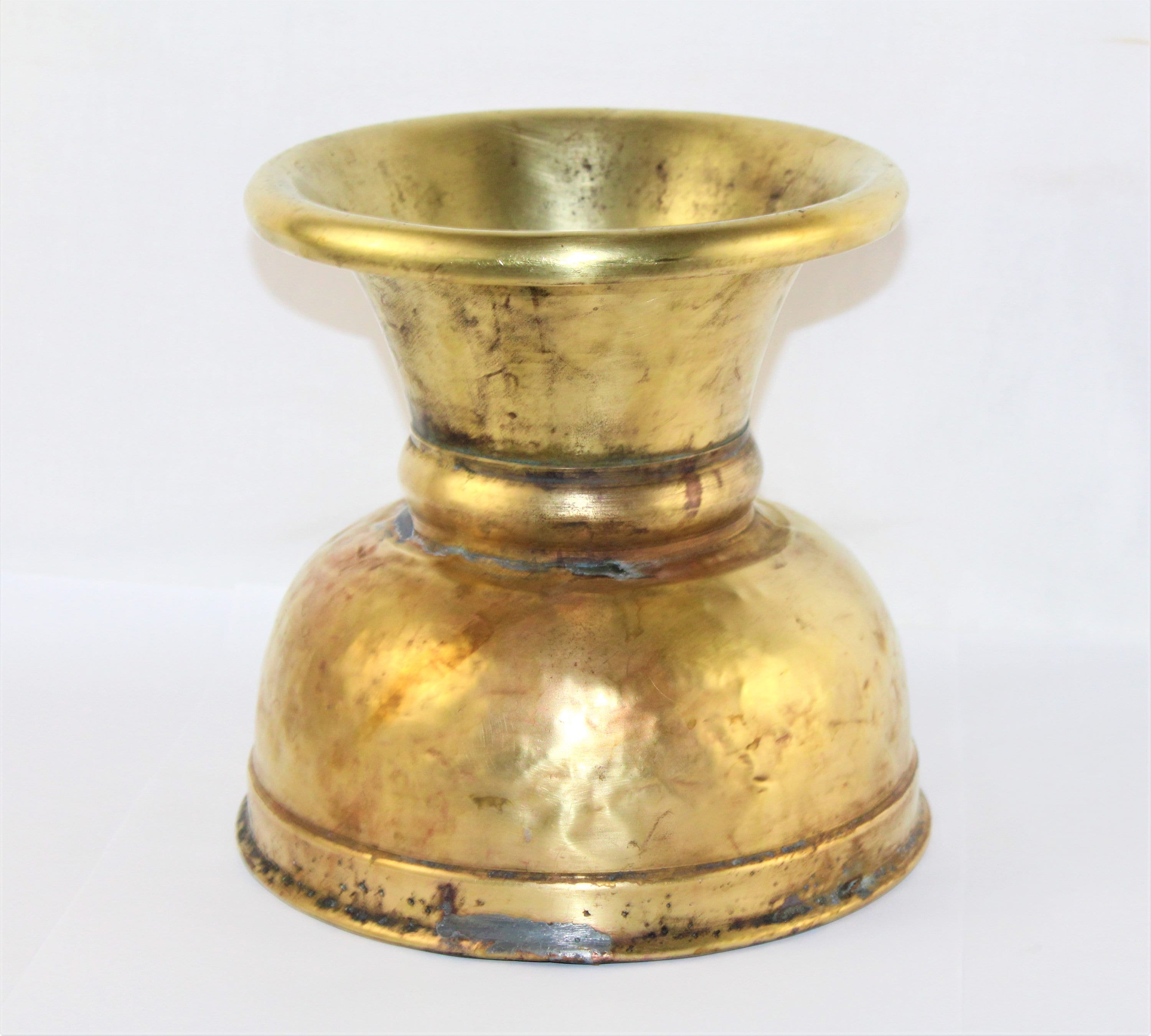 Antique Brass Cuspidor / Spittoon