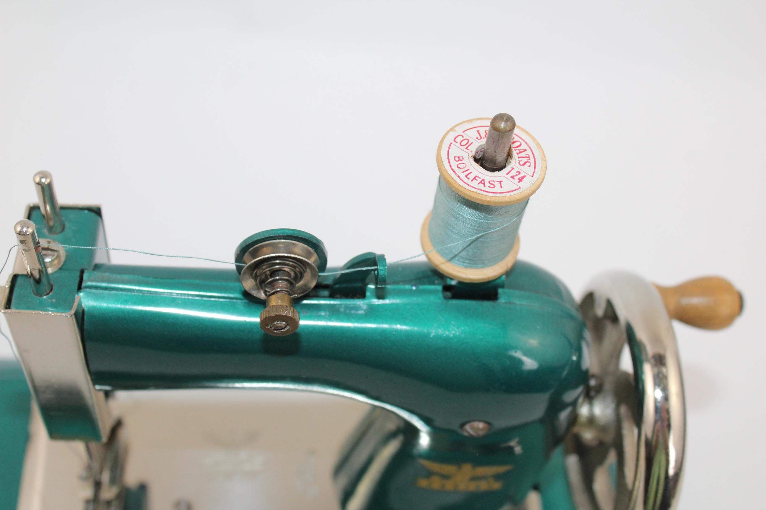 Vintage 1940s German Casige, Toy Sewing Machine