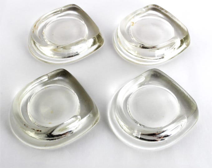 Antique Stove Coasters, Glass Furniture Coasters