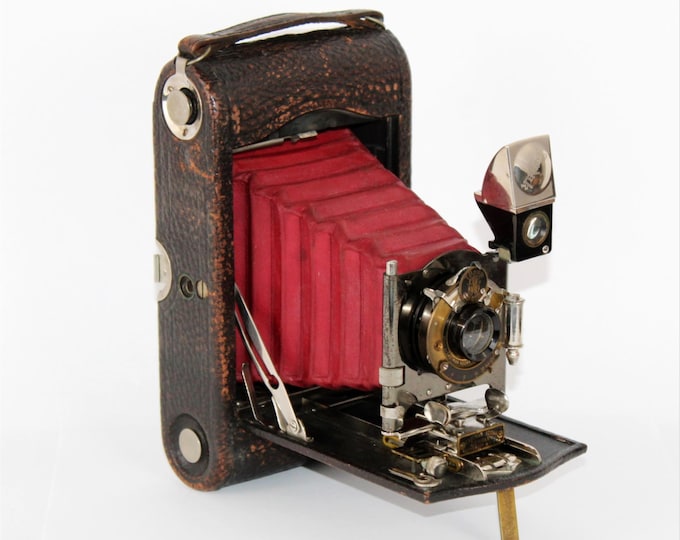 Antique 1909 Eastman Kodak No. 3 Folding Pocket Kodak Model H Camera