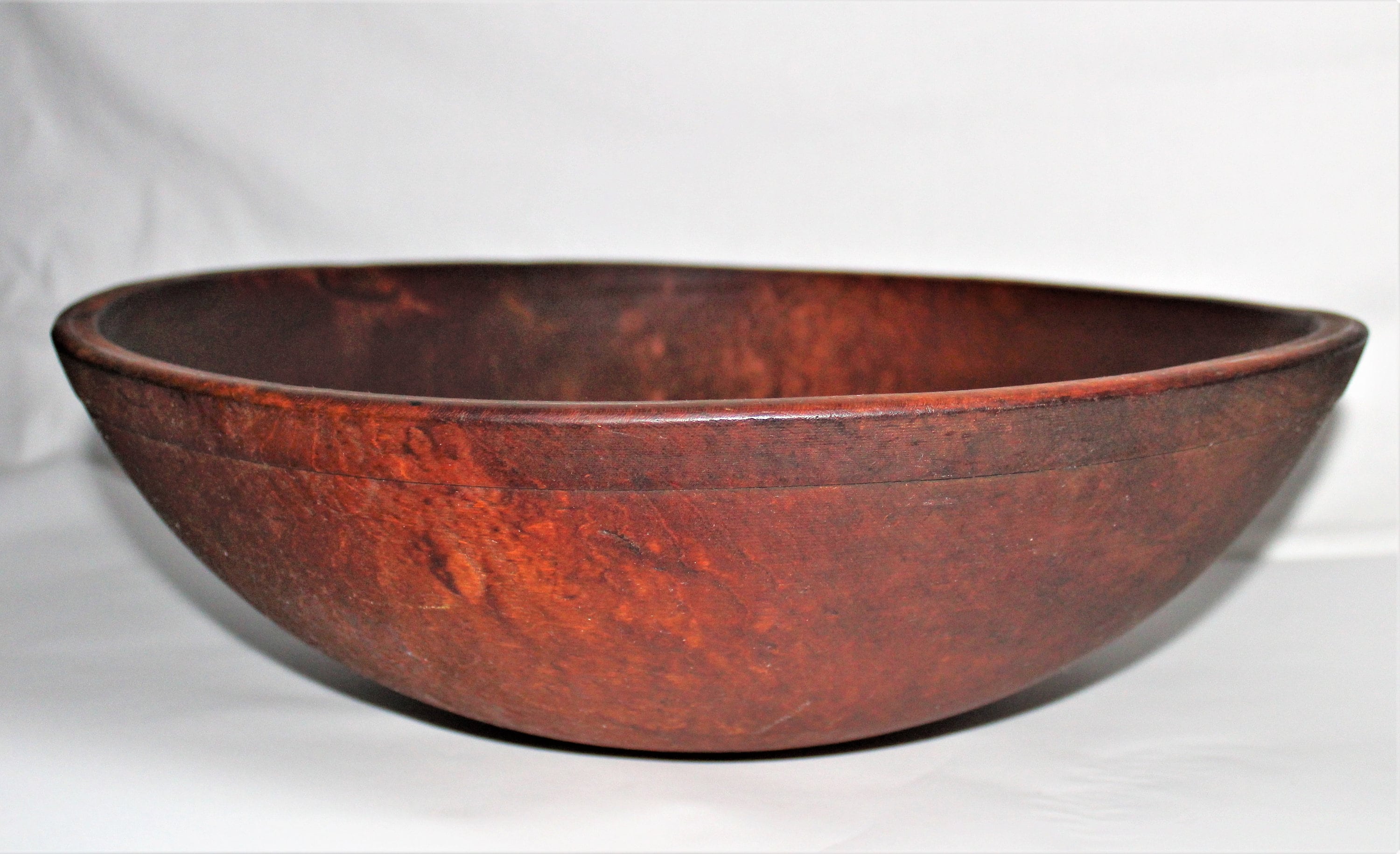 wooden dough bowl