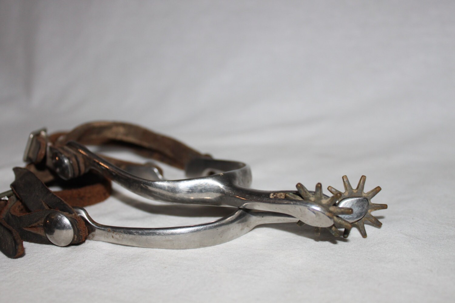 Vintage 10 Point Riding Spurs, Riding Spurs