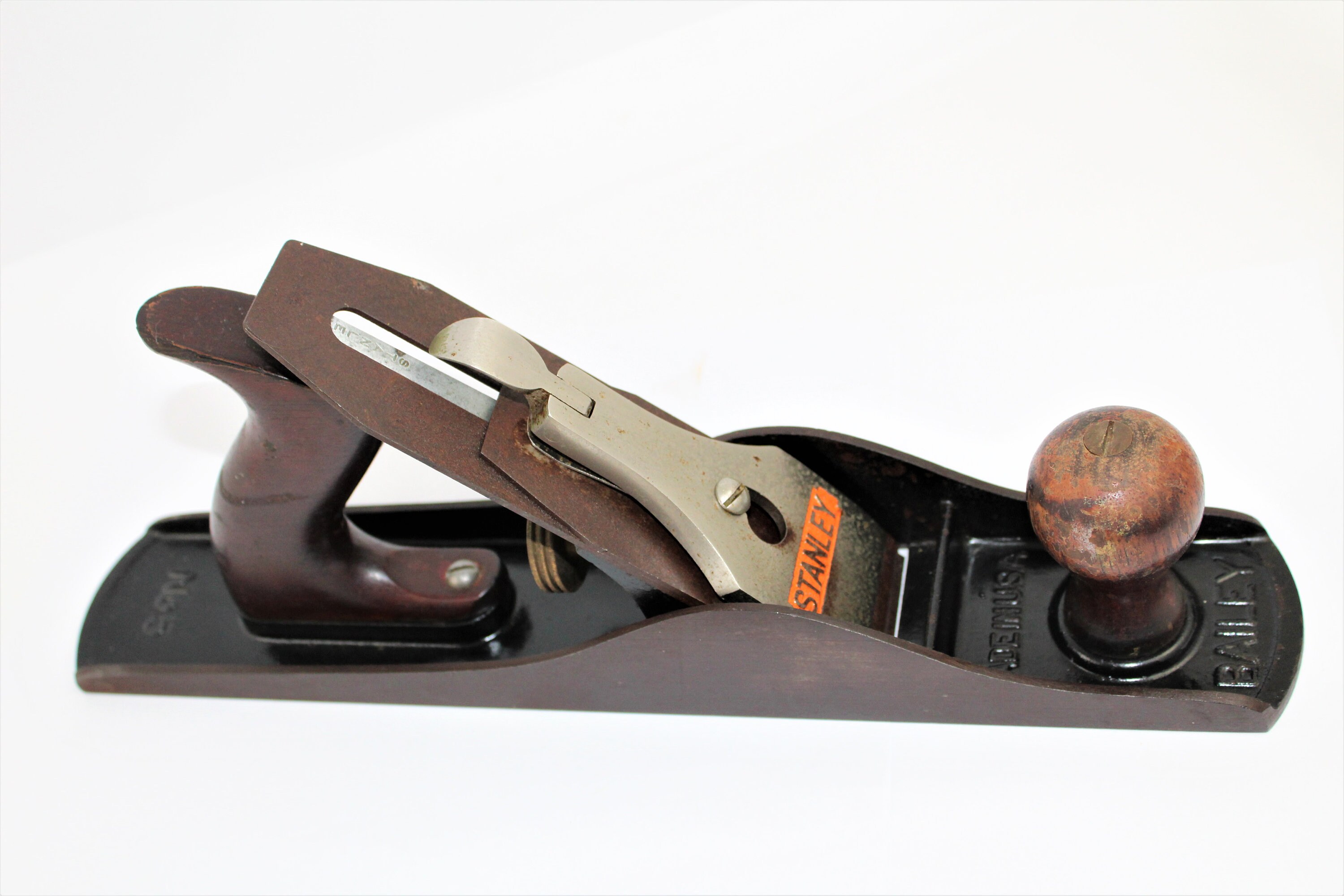 Vintage Woodworking Plane / Hand Plane / Stanley Bailey Plane / No. 5