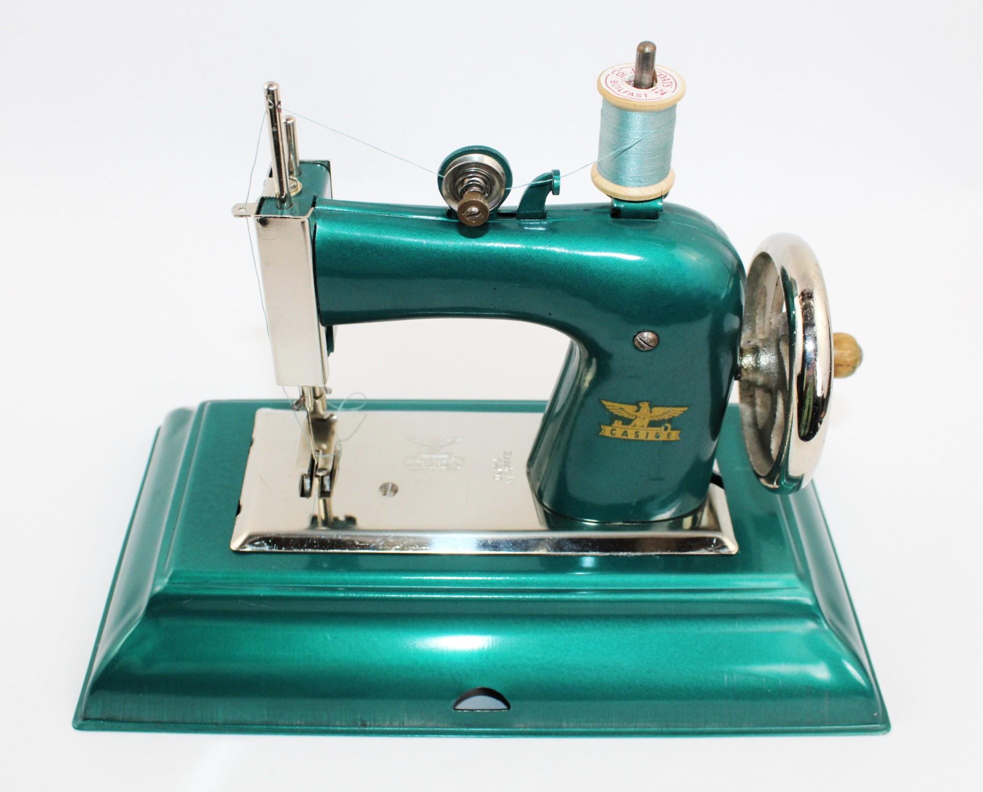 Vintage 1940s German Casige, Toy Sewing Machine