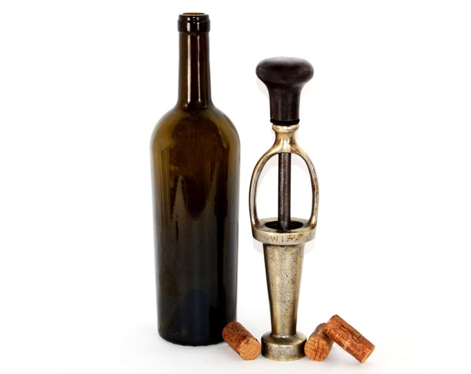 Antique Austrian Wine Bottle Corker, Antique Winery Tool