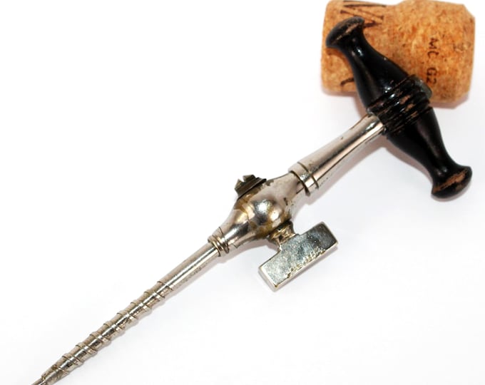 Champagne Tap, Antique English Abyssinian Champagne Tap