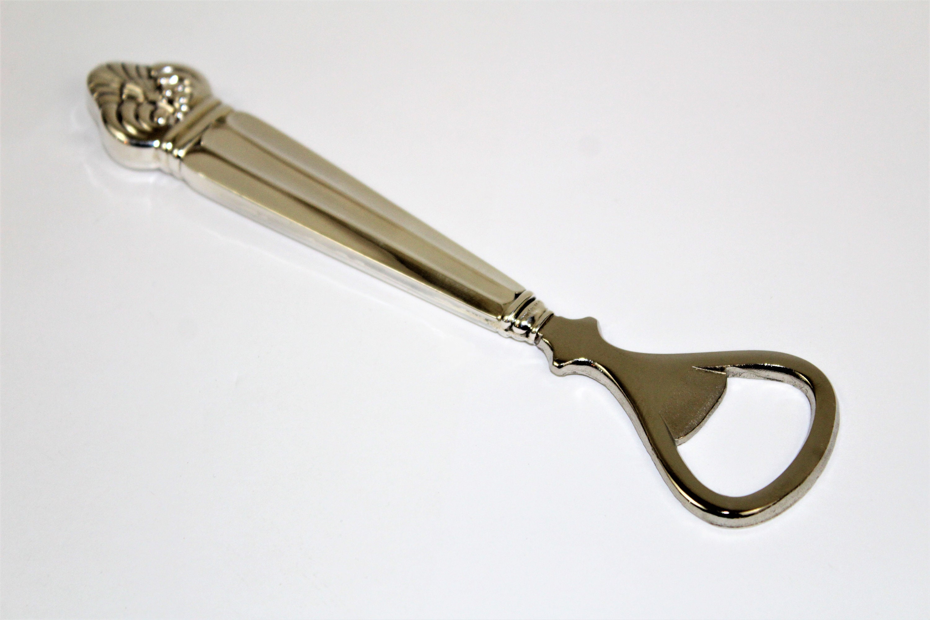 Sterling Silver Bottle Opener, Elegant Barware